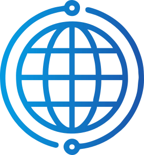 Expanding global reach icon